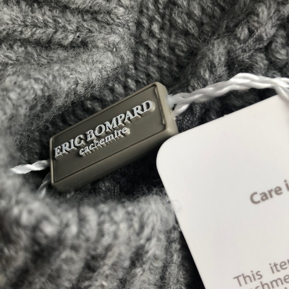 Eric Bompard Gray Cachemire Beret - Picture 6 of 8